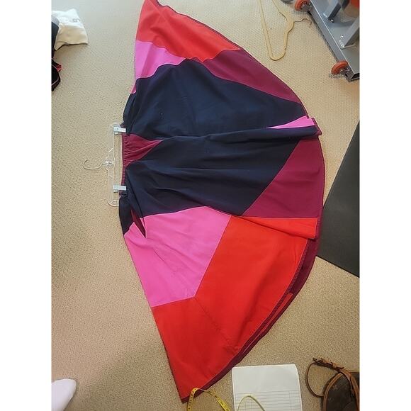 Vintage 70s Opus 1 by Diana Martin Circle Skirt 100% Cotton One Size - Picture 3 of 10